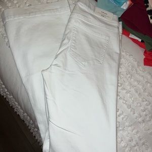 CELLO white flair jeans - stretch waist